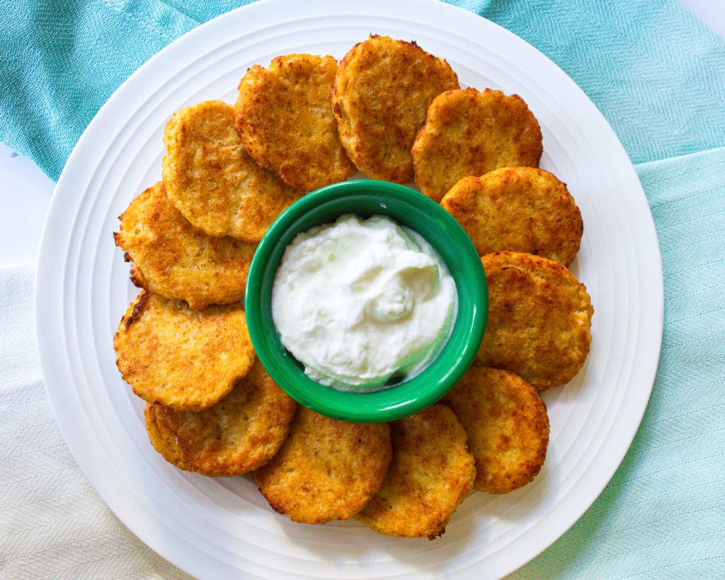 Crispy Baked Cauliflower Fritters – My Picky Eater